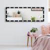 Hollywood Full Length Mirror with Lights Full Body Vanity Mirror with 3 Color Modes Lighted Standing Floor Mirror for Dressing Room Bedroom Wall Mount