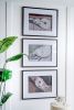 30" x 24" Rope Wall Art with Black Frame, Wall Decor for Living Room Bedrrom Entryway Office, Set of 3