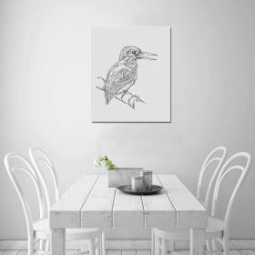 Decorative Decorative Wall Art - Bird Frame Canvas Print (Size: One Size)